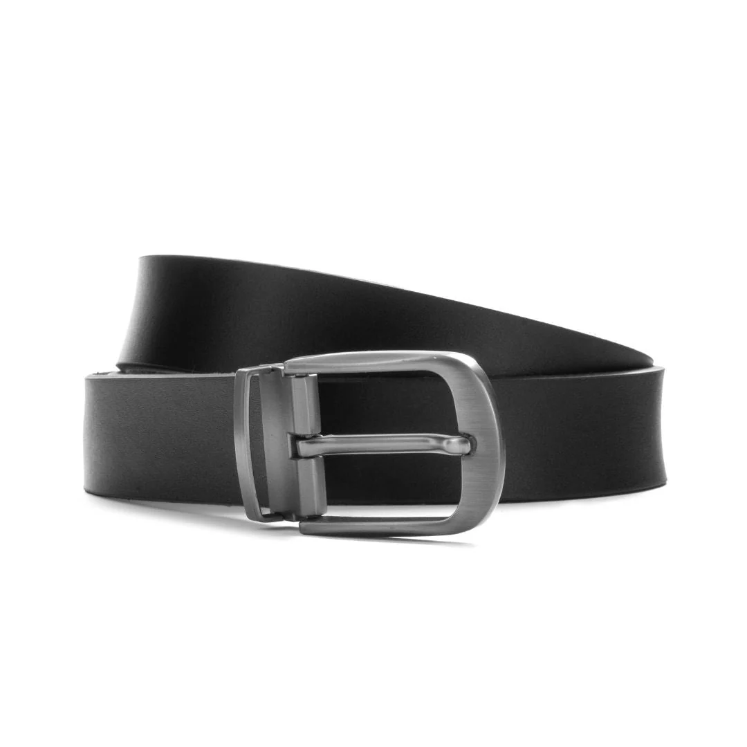JLOOD Causal Jeans Leather Belts Men