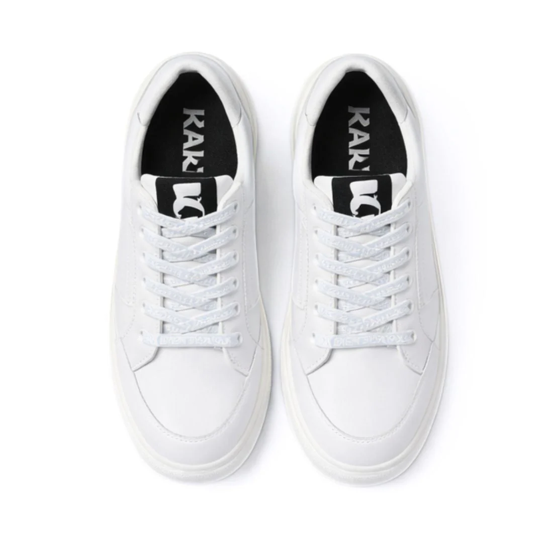 KARL LAGERFELD PARIS Calico Patch Lace Up Sneakers Women - WHT - Image 3