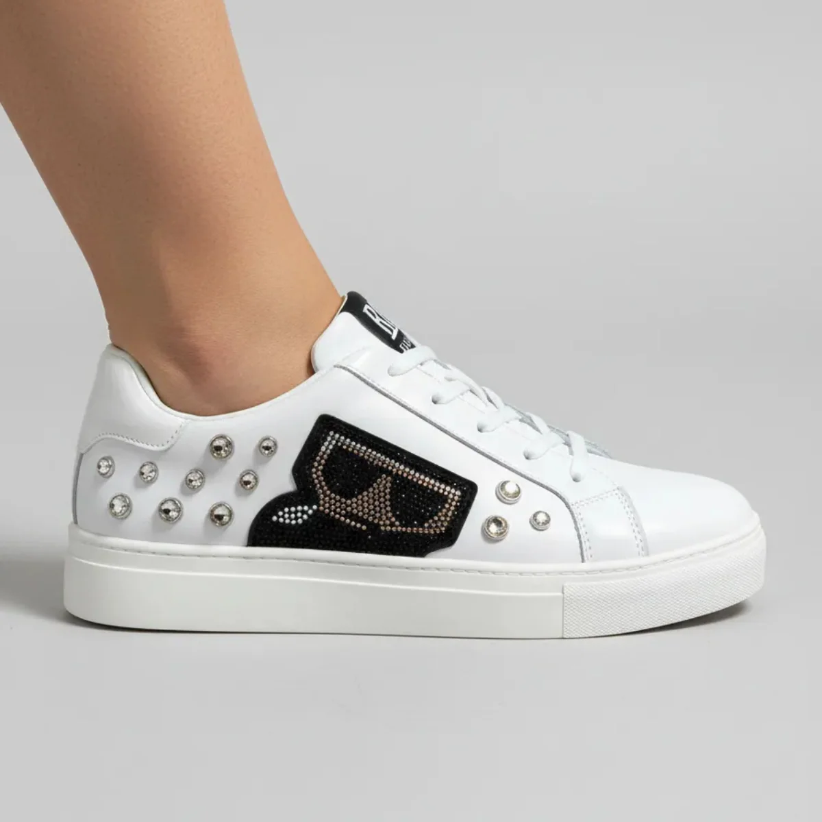 KARL LAGERFELD PARIS Cate Pins Sneakers Women - WHT - Image 2