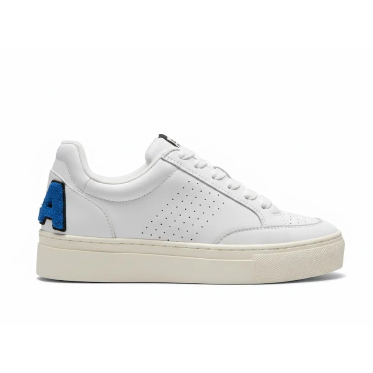 KARL LAGERFELD PARIS Calico2 Patch Lace Up Sneakers Women - WHT