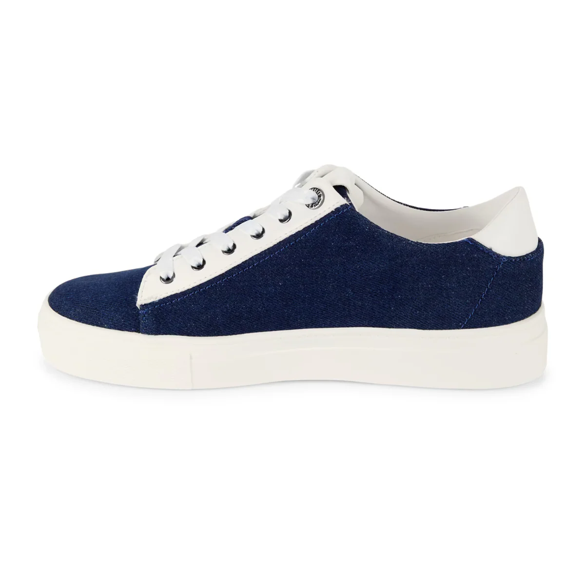 KARL LAGERFELD PARIS Cute Logo Denim Sneakers Women - NVY - Image 3