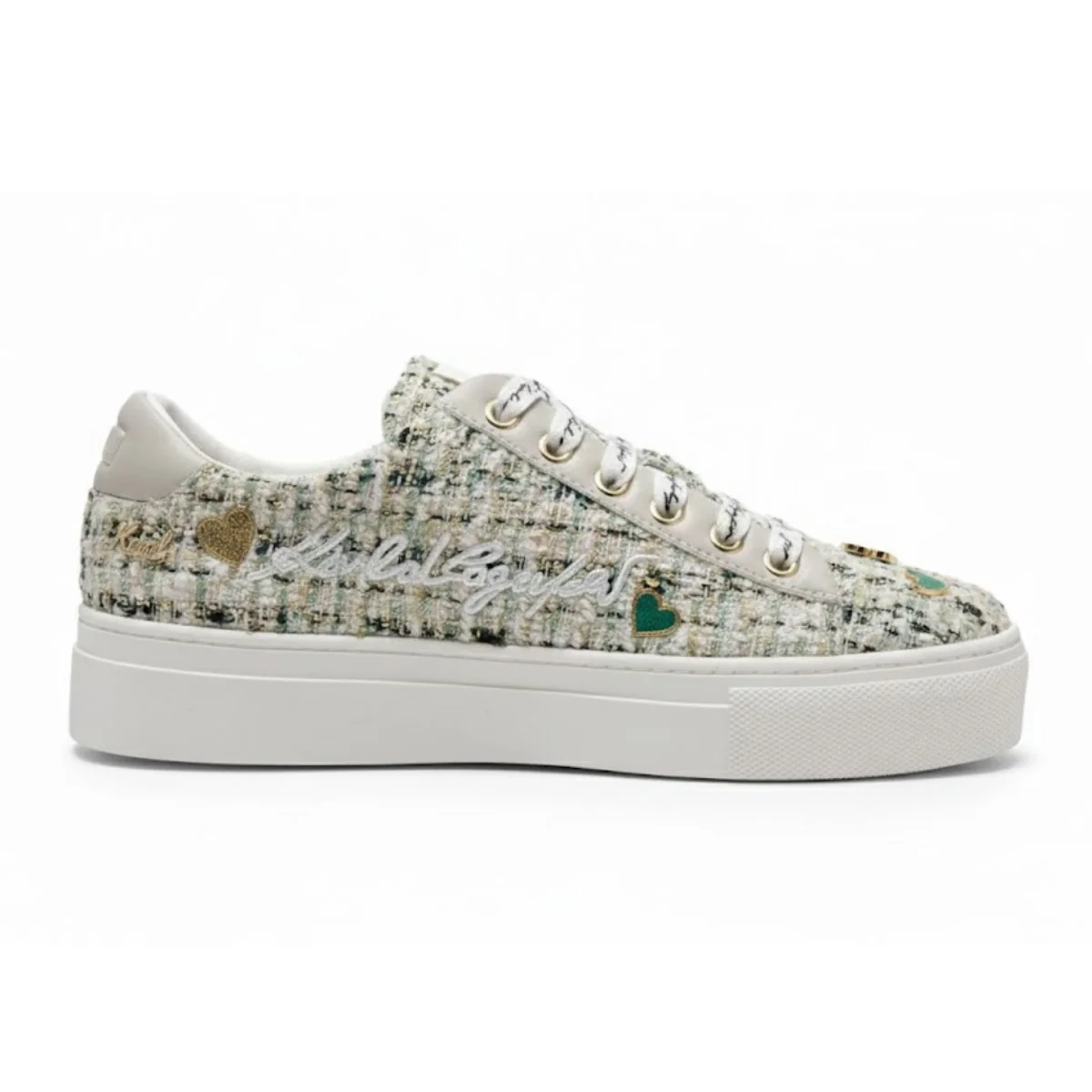 KARL LAGERFELD PARIS CATE PINS LACE UP2 Sneakers Women - BEGMNT - Image 3