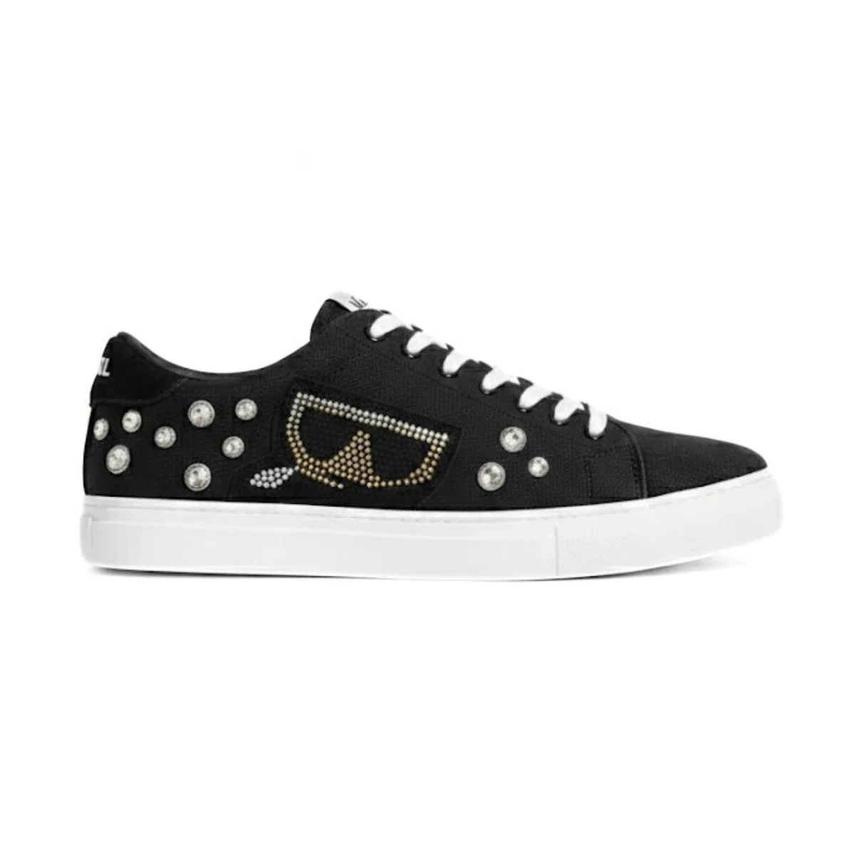 KARL LAGERFELD PARIS Cate Pins Sneakers Women - BLK