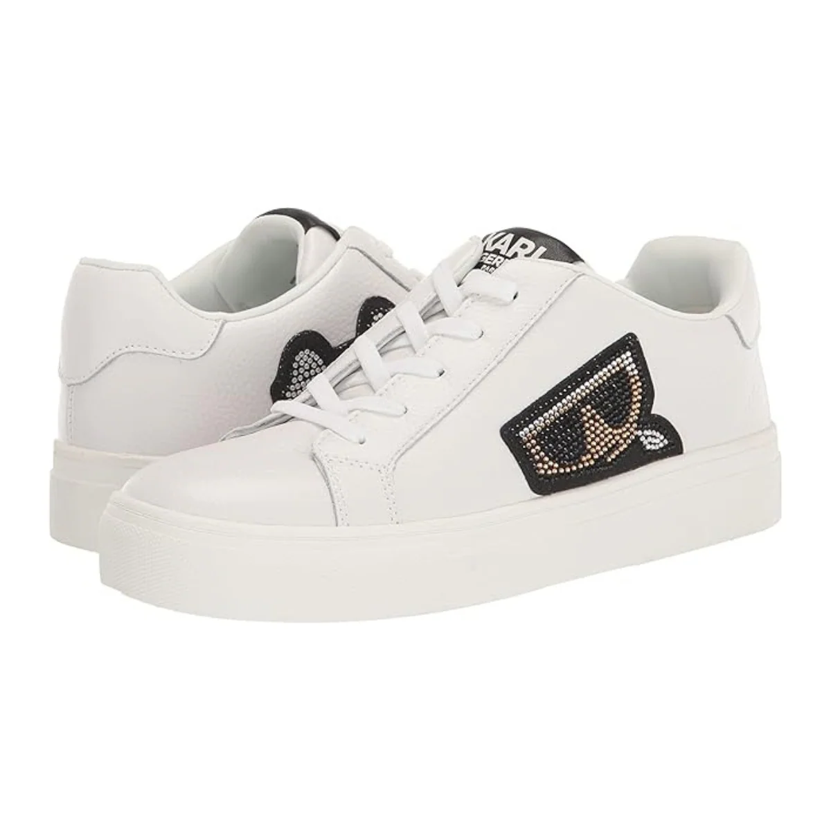 KARL LAGERFELD PARIS Cate Pins2 Sneakers Women - WHT - Image 4
