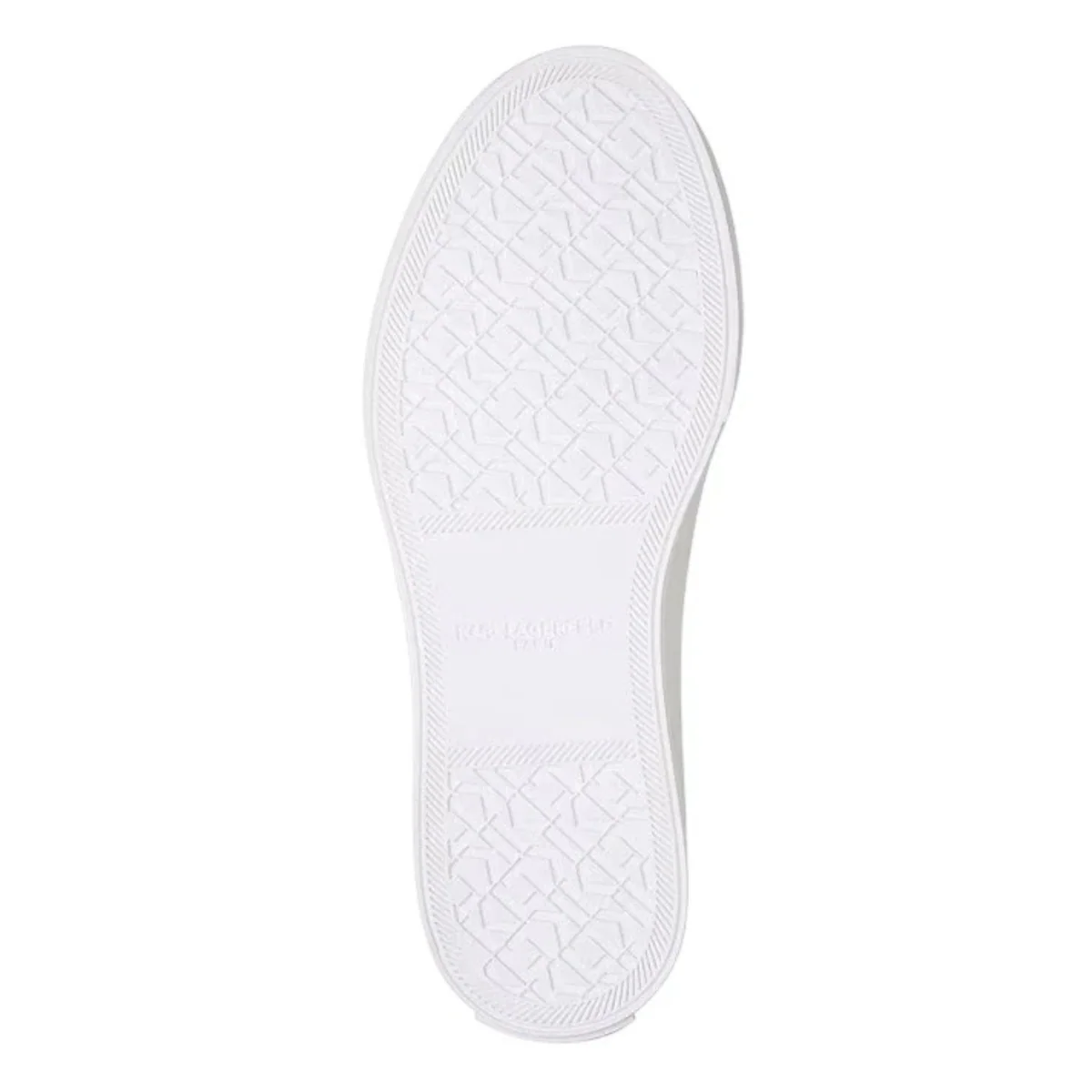 KARL LAGERFELD PARIS Gida Embellished Logo Sneakers Women -WHTPNK - Image 4