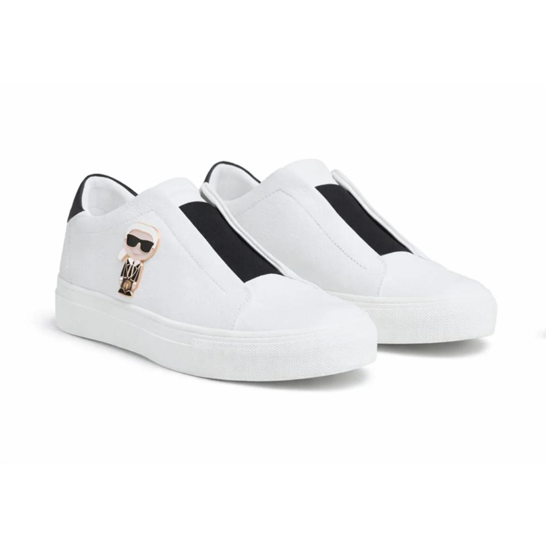 KARL LAGERFELD PARIS Ceci Slip On Sneakers Women - WHT