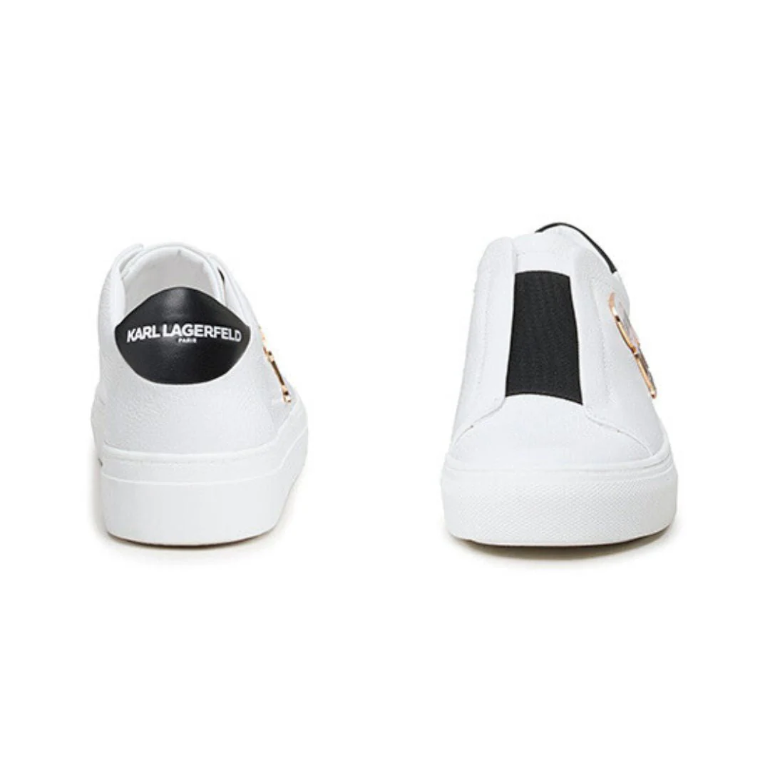 KARL LAGERFELD PARIS Ceci Slip On Sneakers Women - WHT - Image 6