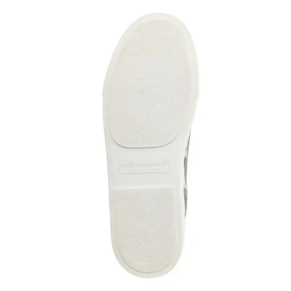 KARL LAGERFELD PARIS cassanda logo print Slip On Sneakers Women - GRY - Image 4