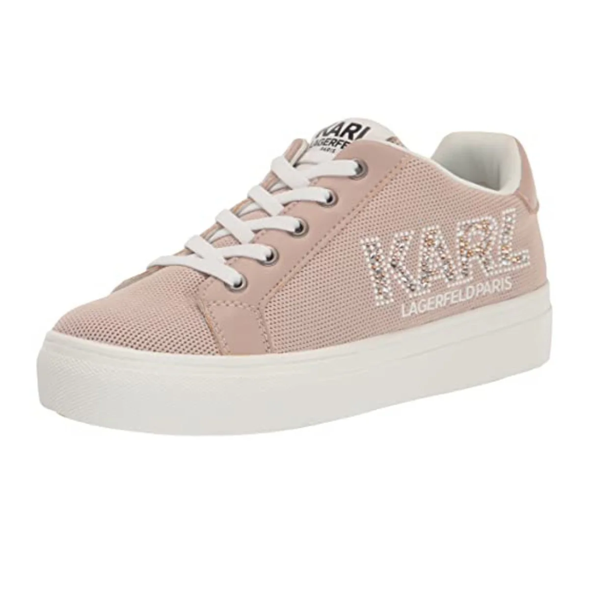 KARL LAGERFELD PARIS Cedar Low Top Sneakers Women - BEG - Image 2