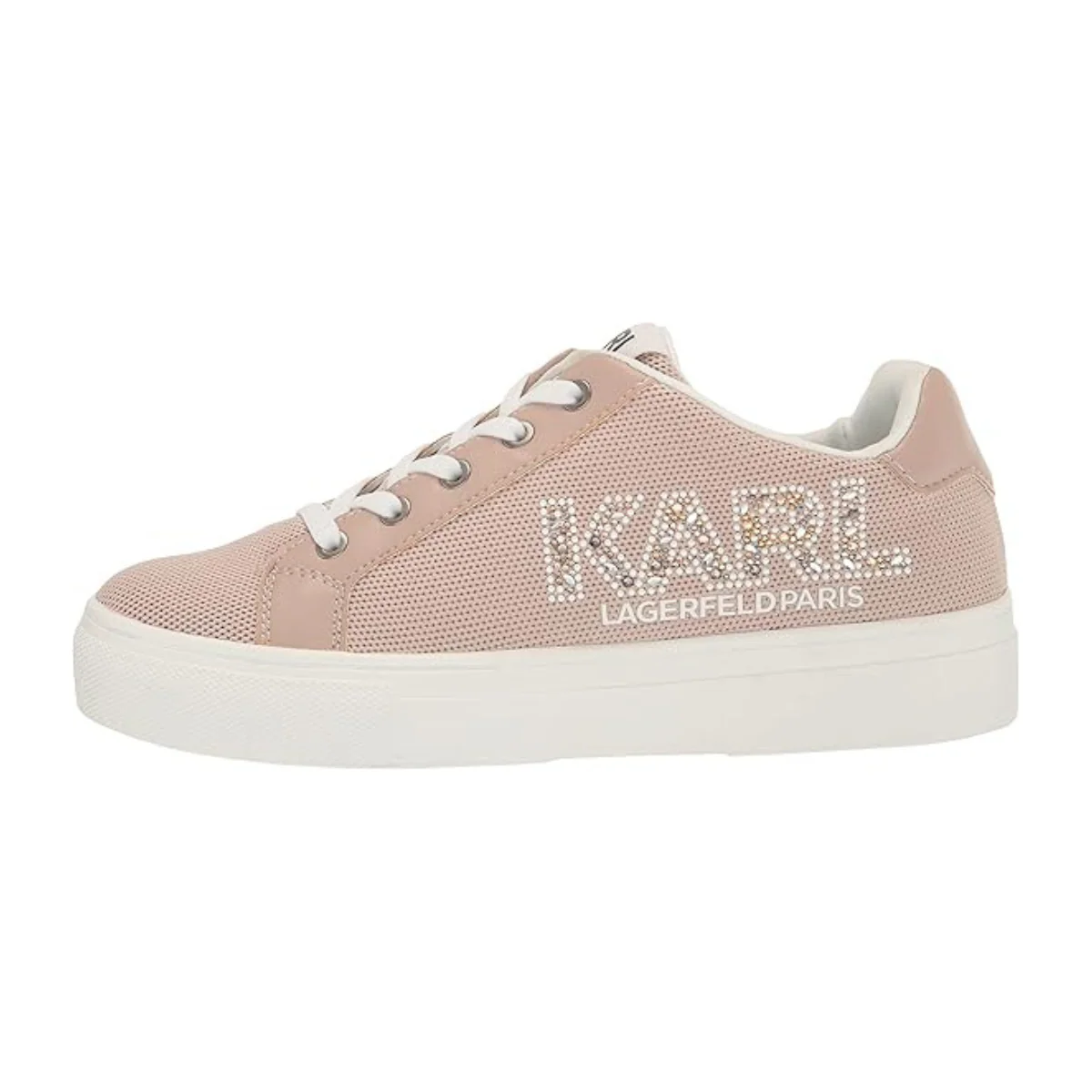 KARL LAGERFELD PARIS Cedar Low Top Sneakers Women - BEG - Image 3