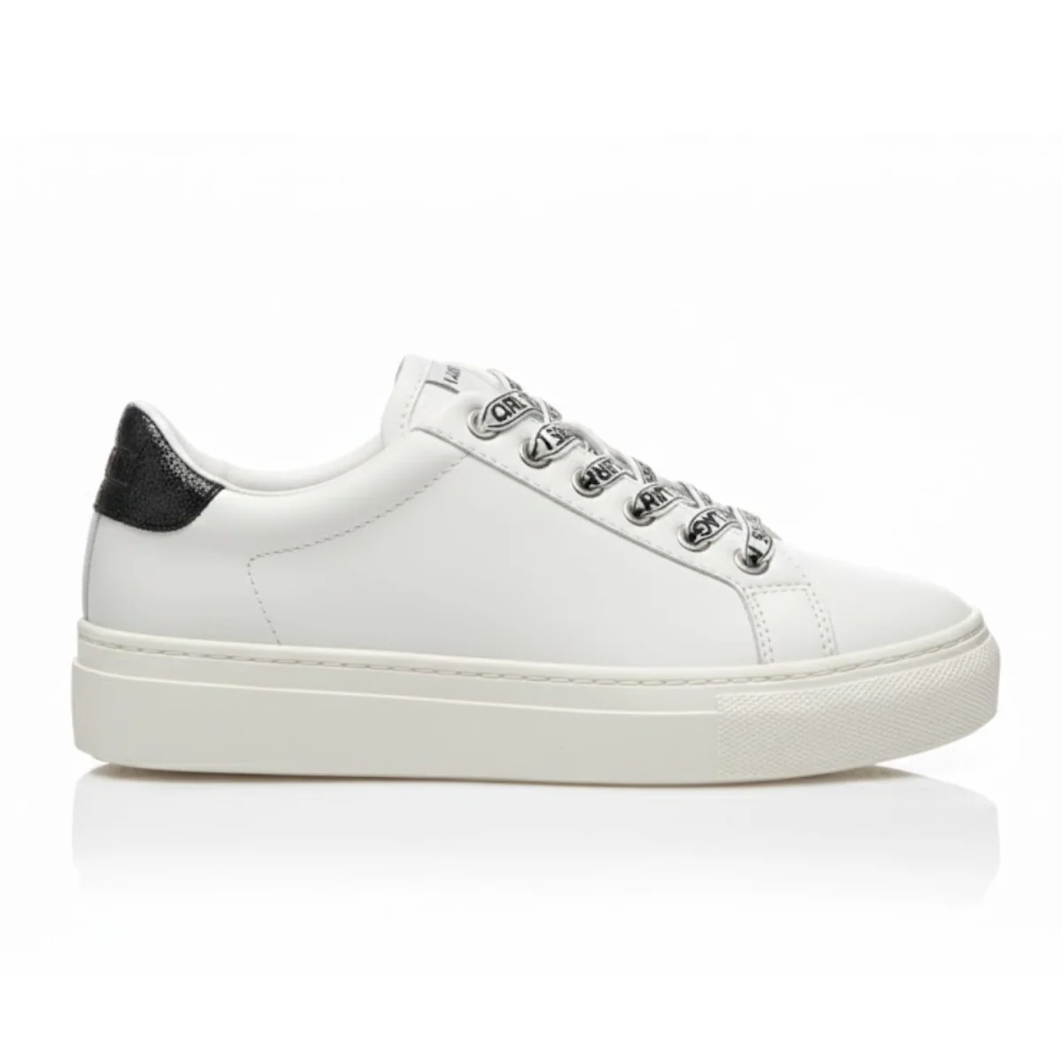 KARL LAGERFELD PARIS Cedar Low Top Sneakers Women - WHTMLT - Image 2