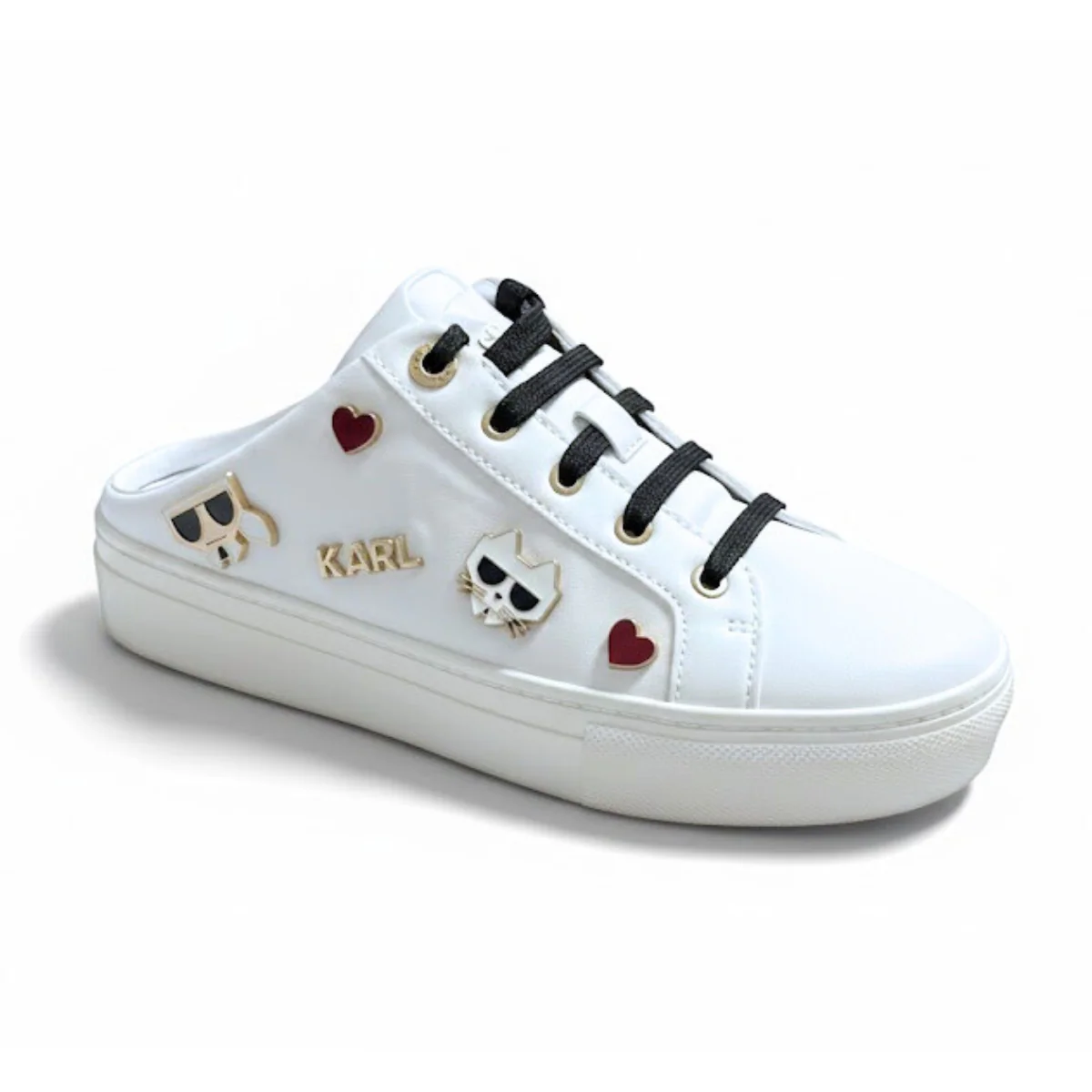 KARL LAGERFELD PARIS Cambria slip-on Sneakers Women - WHT - Image 2