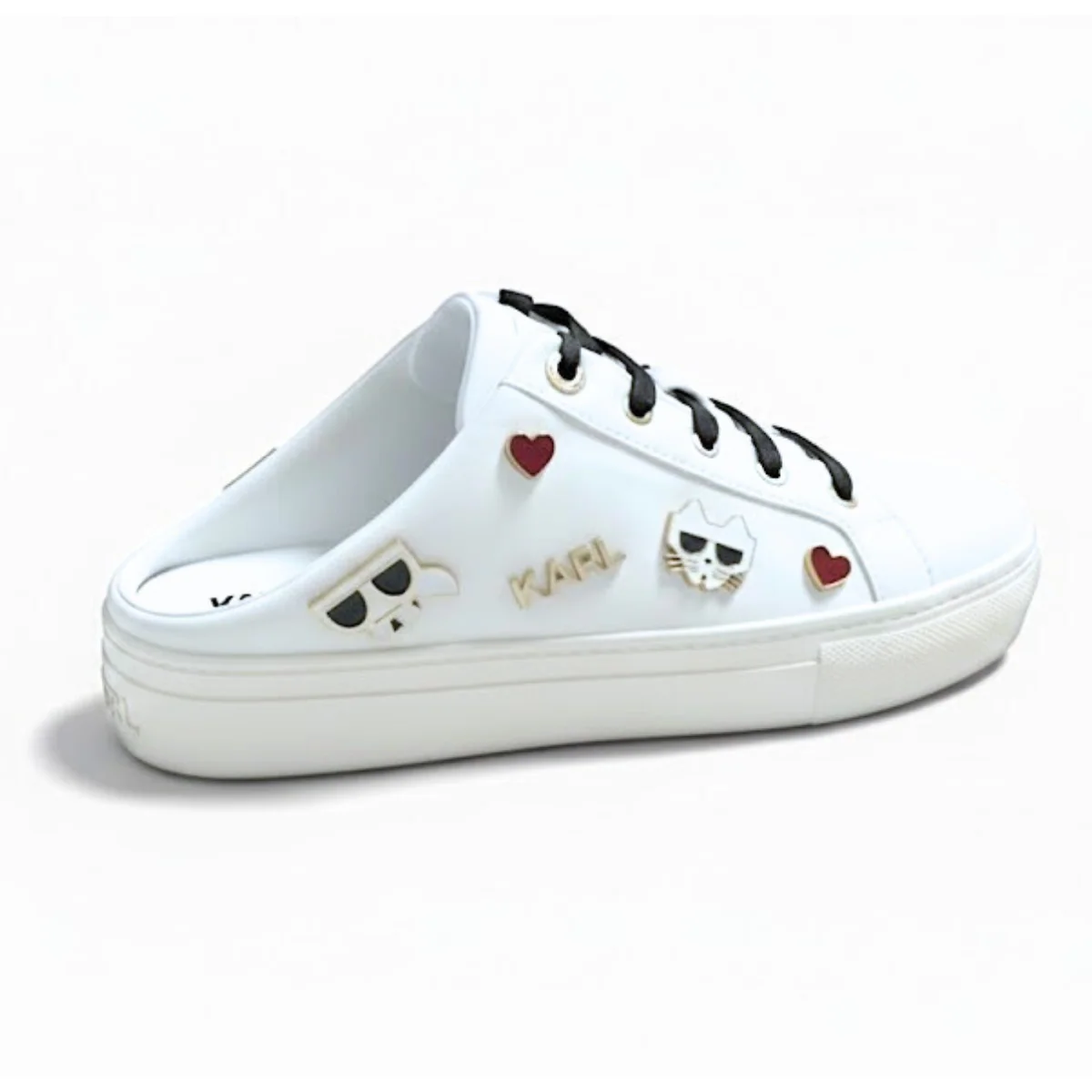 KARL LAGERFELD PARIS Cambria slip-on Sneakers Women - WHT - Image 3