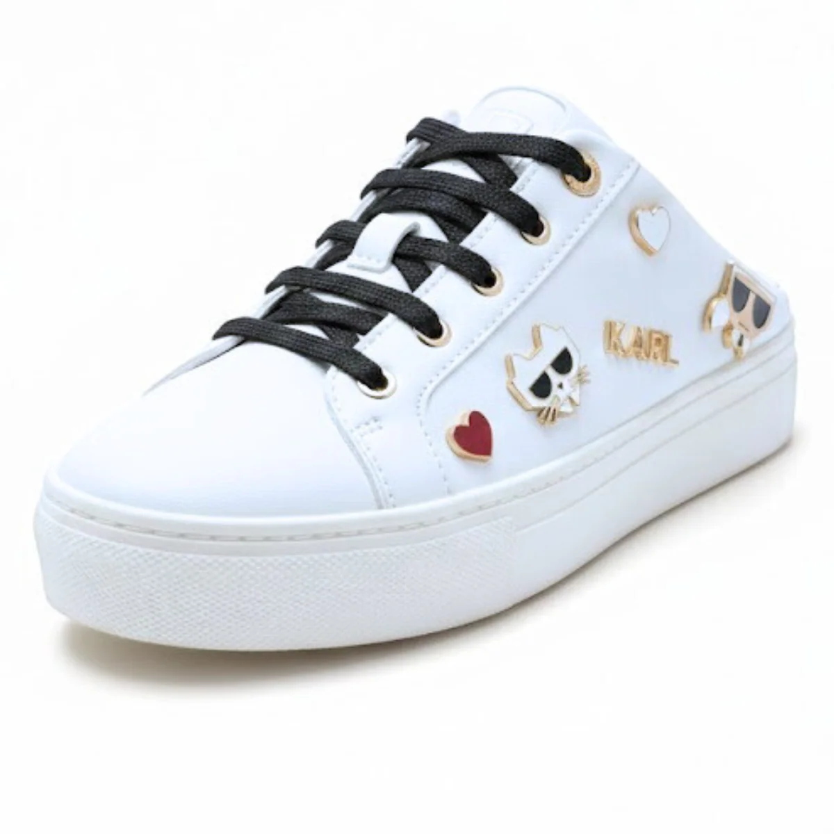 KARL LAGERFELD PARIS Cambria slip-on Sneakers Women - WHT - Image 5