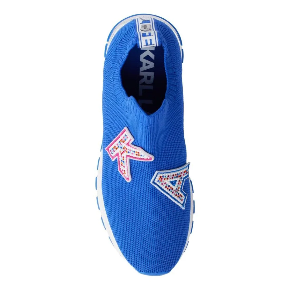 KARL LAGERFELD PARIS  Mirren Slip On Shoe Sneakers Women - BLU - Image 3