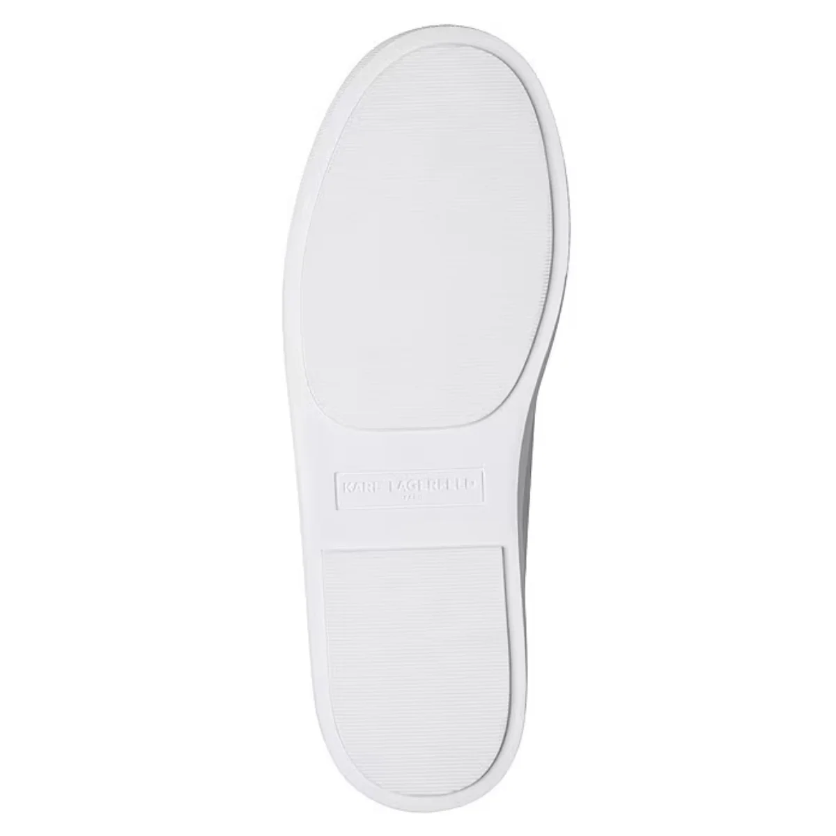 KARL LAGERFELD PARIS DIAMOND EMBOSESED LACE UP Sneakers Women - WHT - Image 4