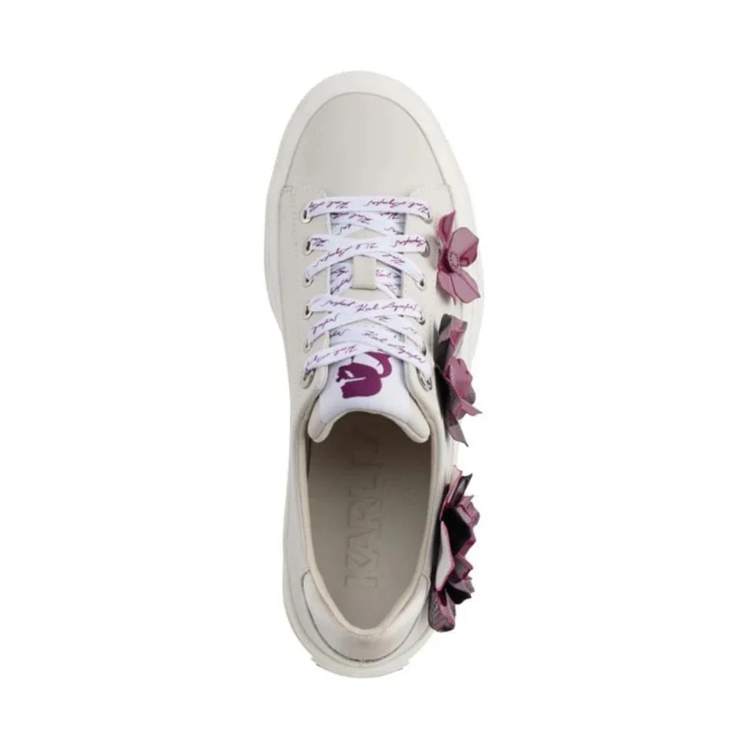 KARL LAGERFELD PARIS Georgia Lace Up Sneakers Women - GRYPRL - Image 3