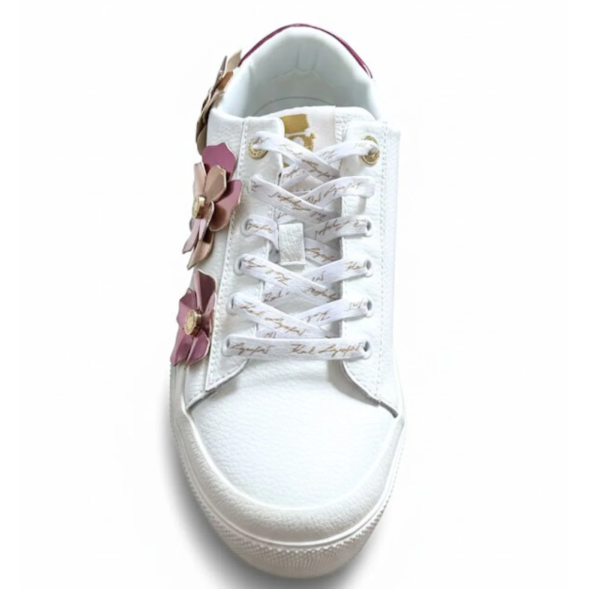 KARL LAGERFELD PARIS Georgia Lace Up Sneakers Women - WHTPUR - Image 3