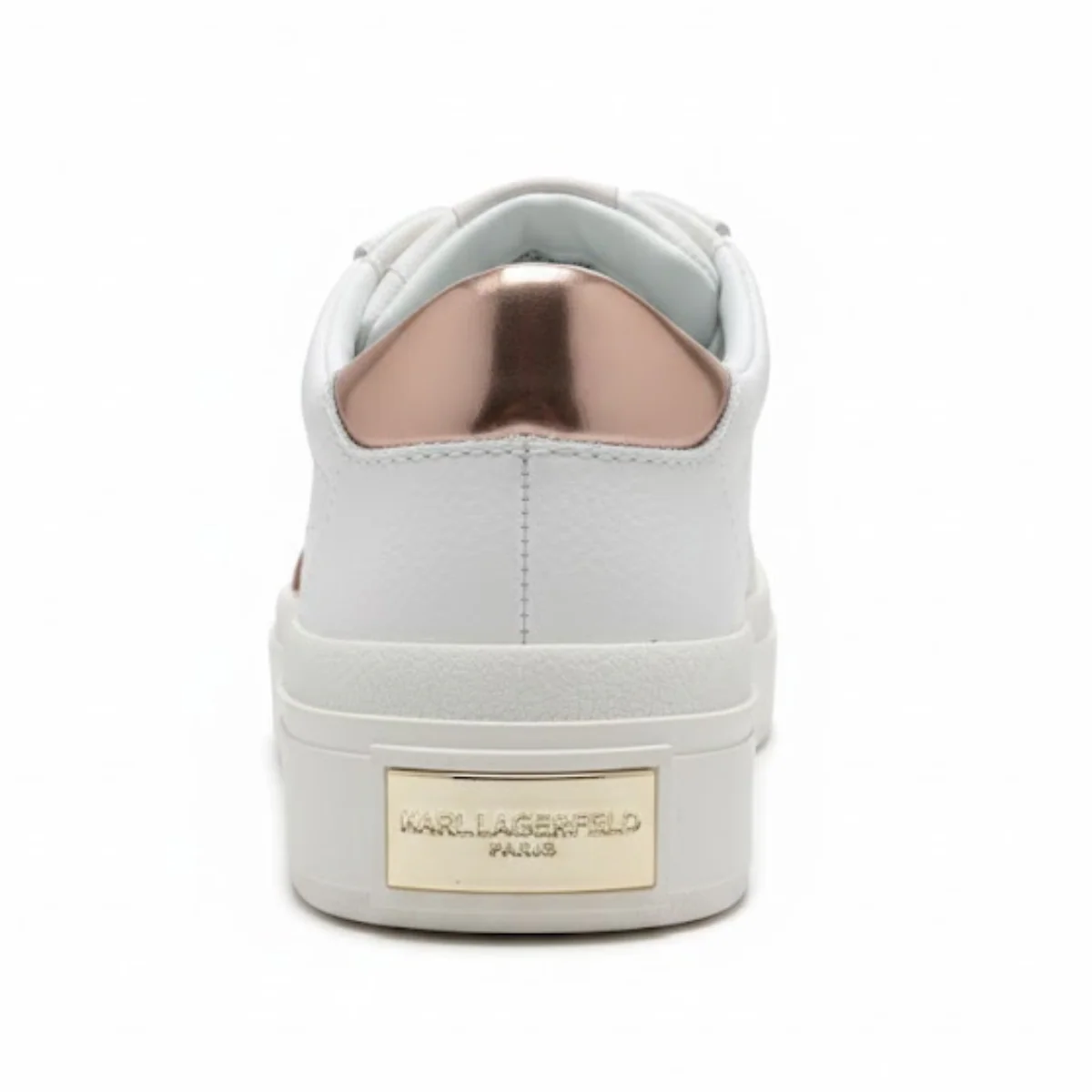 KARL LAGERFELD PARIS Georgia Lace Up Sneakers Women - WHTPUR - Image 5