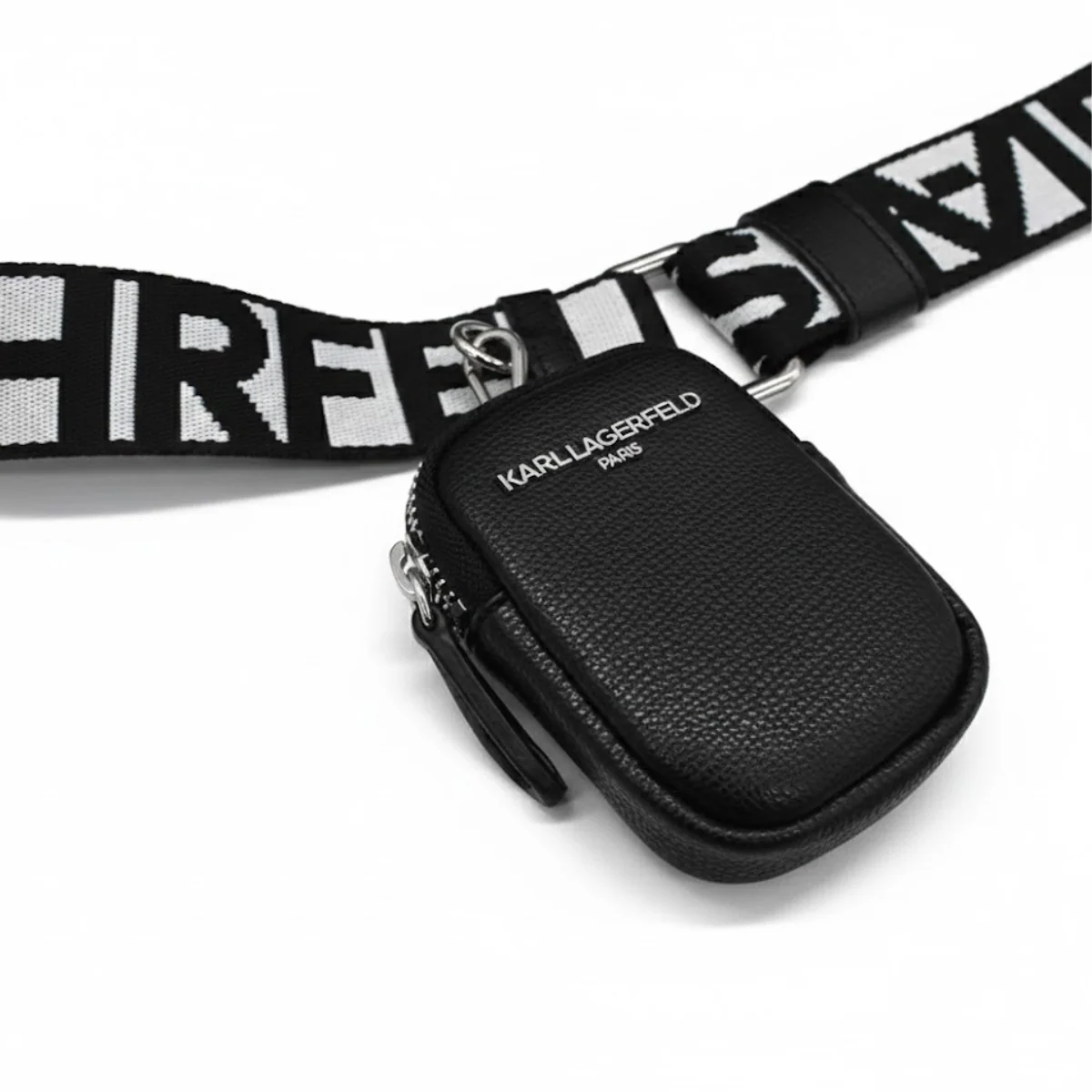 Karl Lagerfeld Paris Maybelle Camera Crossbody Bag Women - BLK - Image 8