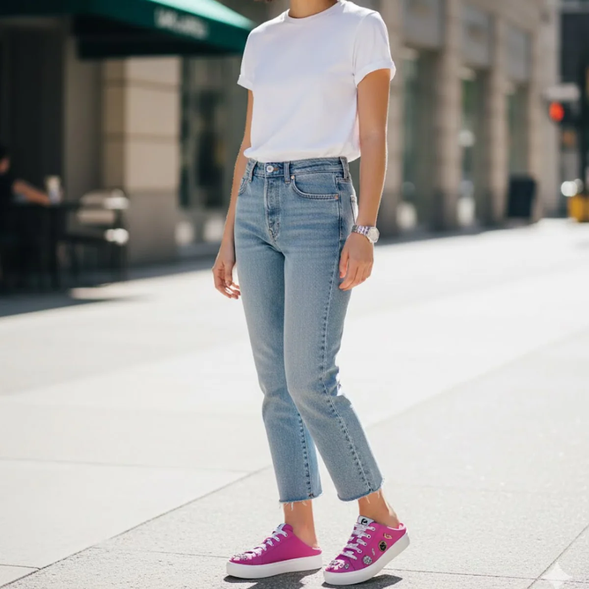 KARL LAGERFELD PARIS Cordelia Mules Sneakers Women - PNK - Image 2