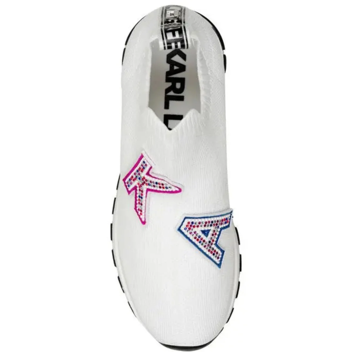 KARL LAGERFELD PARIS  Mirren Slip On Shoe Sneakers Women - WHT - Image 3