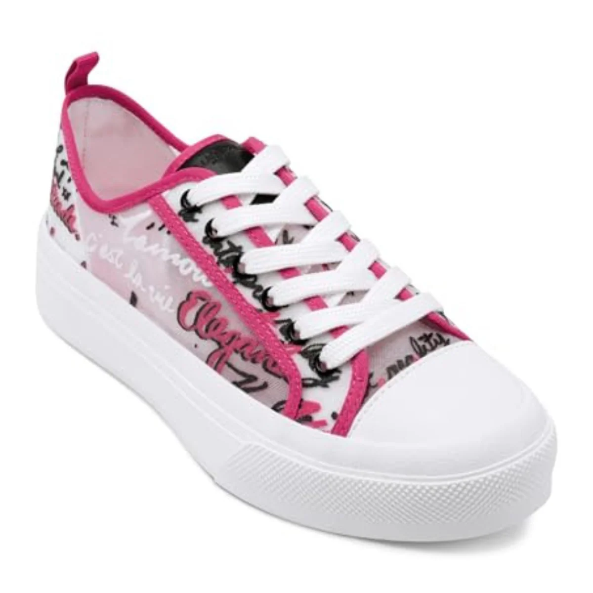 KARL LAGERFELD PARIS  Gilianne C'est La Vie Lace Up Sneakers Women - PNK - Image 2