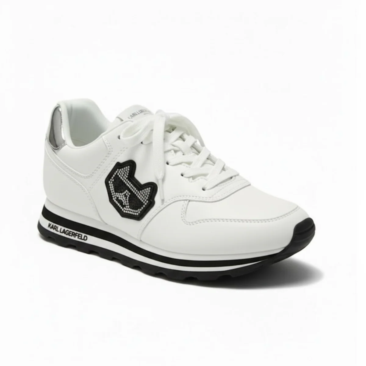 KARL LAGERFELD PARIS Tennis Sneakers Women - WHTSLV - Image 2