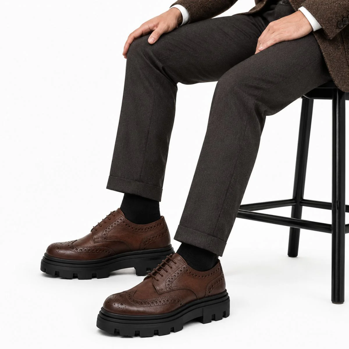 PATINA Royal Classic Oxford Men Code 9891 - BRN - Image 2