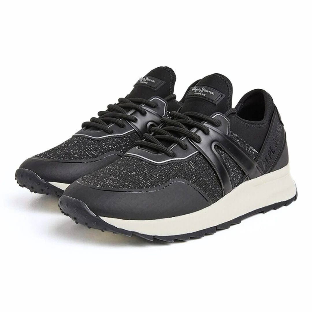 PEPE JEANS Joy Bright W Sneakers Women PLS31508-BLKSLV - Image 3