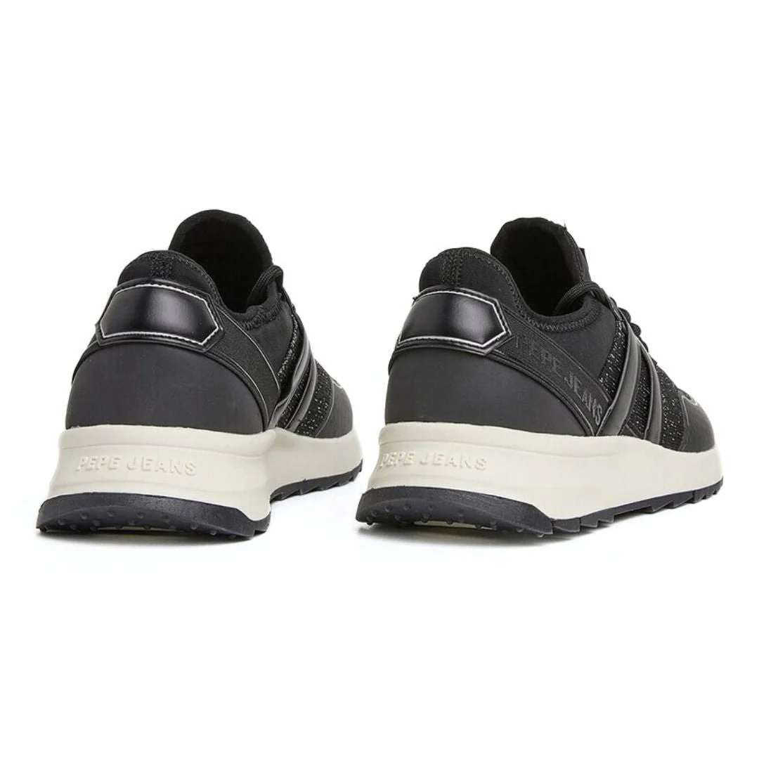 PEPE JEANS Joy Bright W Sneakers Women PLS31508-BLKSLV - Image 5