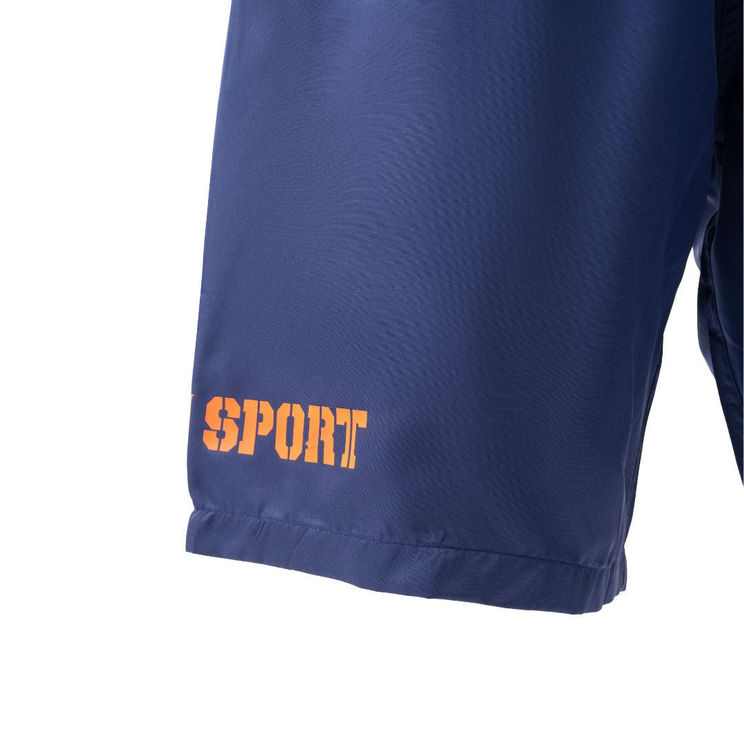 PLEIN SPORT Logo Print Drawstring Swim Shorts Men PS25027-BLU - Image 4