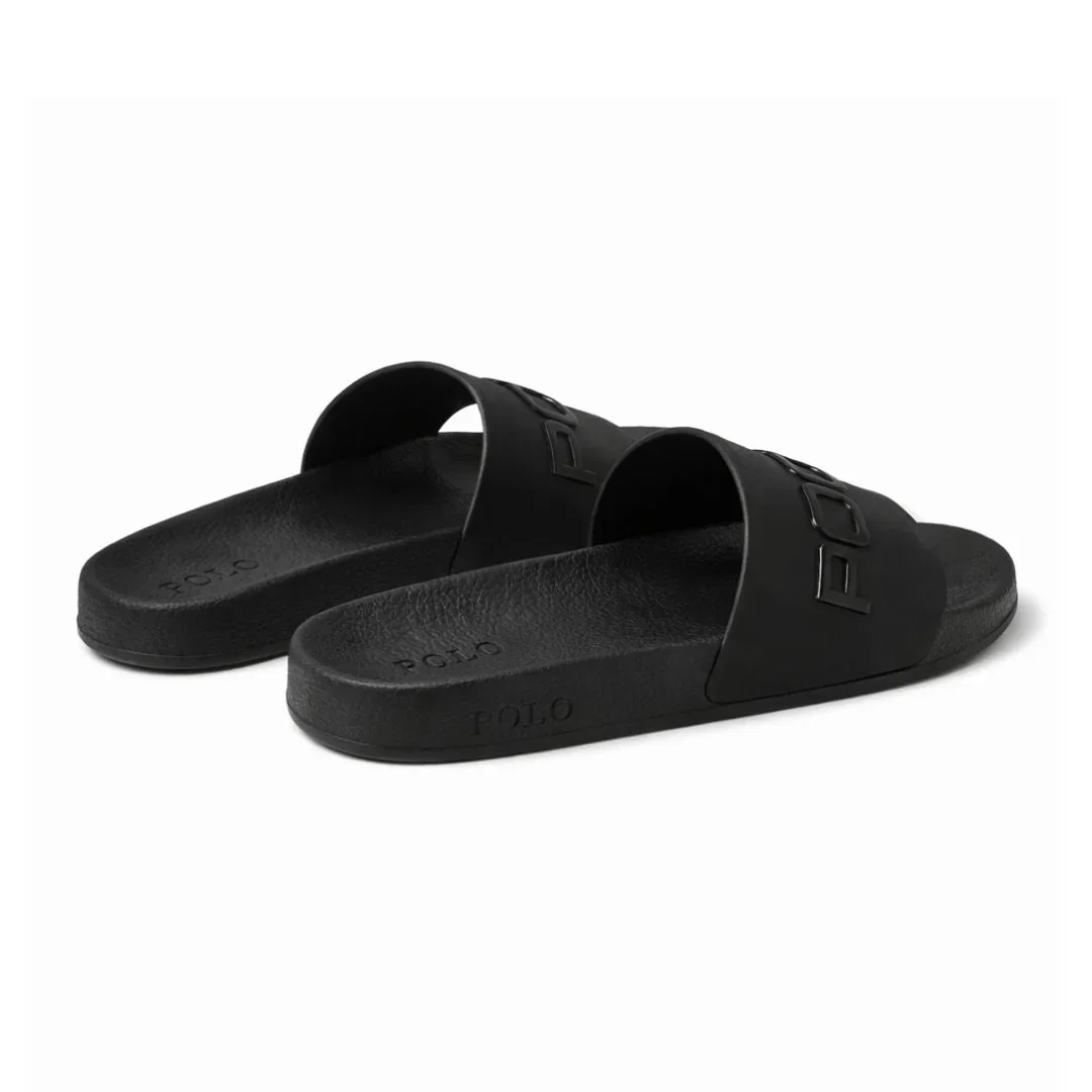 Polo Ralph Lauren Logo Slide Men - BLK - Image 5