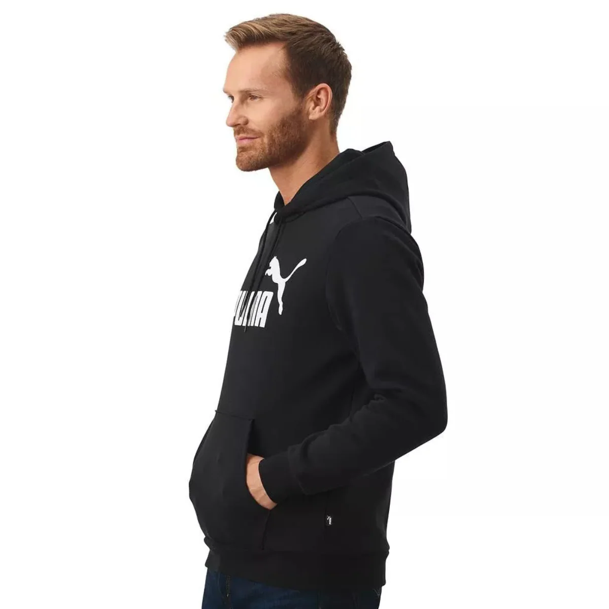 Puma ESS Big Logo Hoodie TR - BLK - Image 4