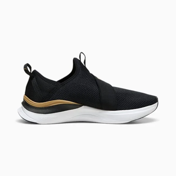 PUMA SOFTRIDE Harmony Slip-On Sneakers Women 37960601-BLKWHT - Image 3