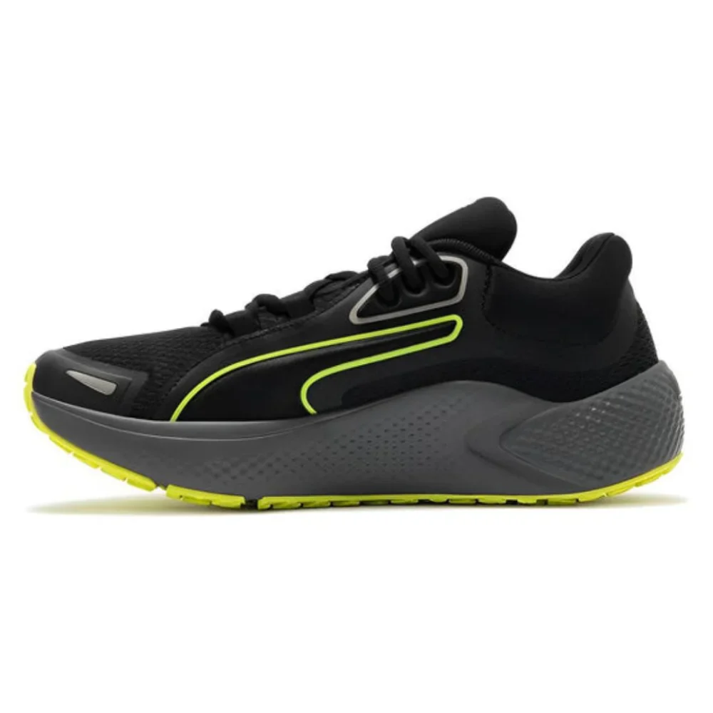 PUMA Softride Pro Coast Walking Sneakers- BLKGRY - Image 3