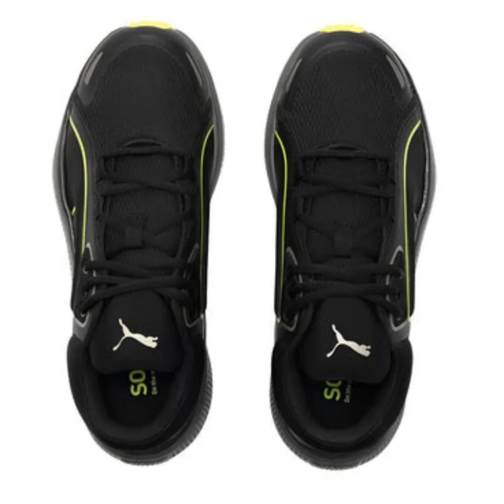 PUMA Softride Pro Coast Walking Sneakers- BLKGRY - Image 4