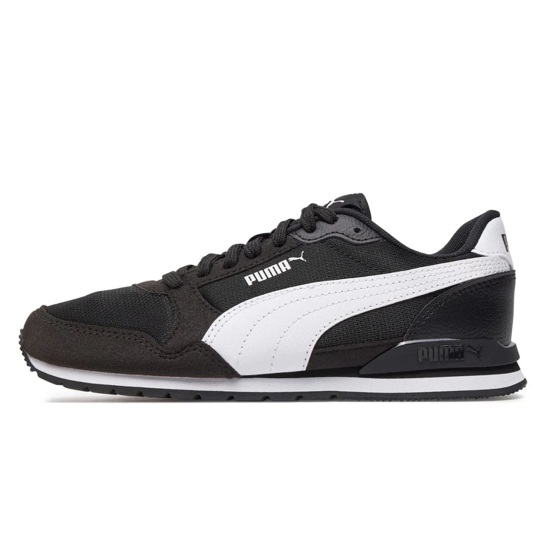 PUMA St Runner V3 Mesh Sneakers 385510-01-BLK - Image 3