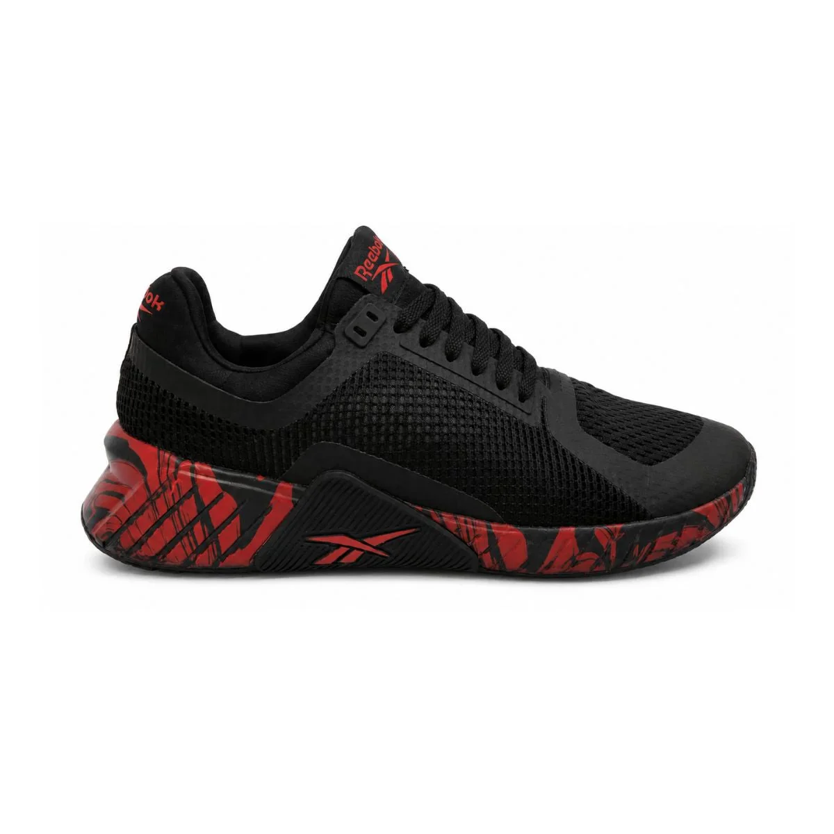 Reebok Running Shoes Men - BLKRED - Image 2