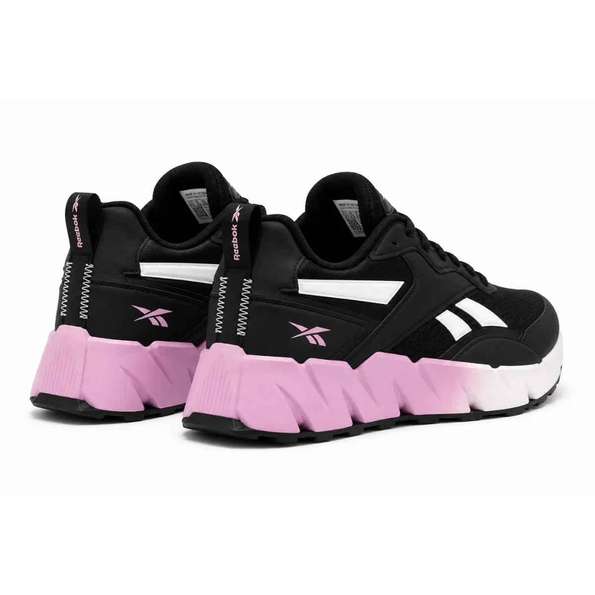 Reebok Running Zig Dynamica Trainers - BLKLAV - Image 3