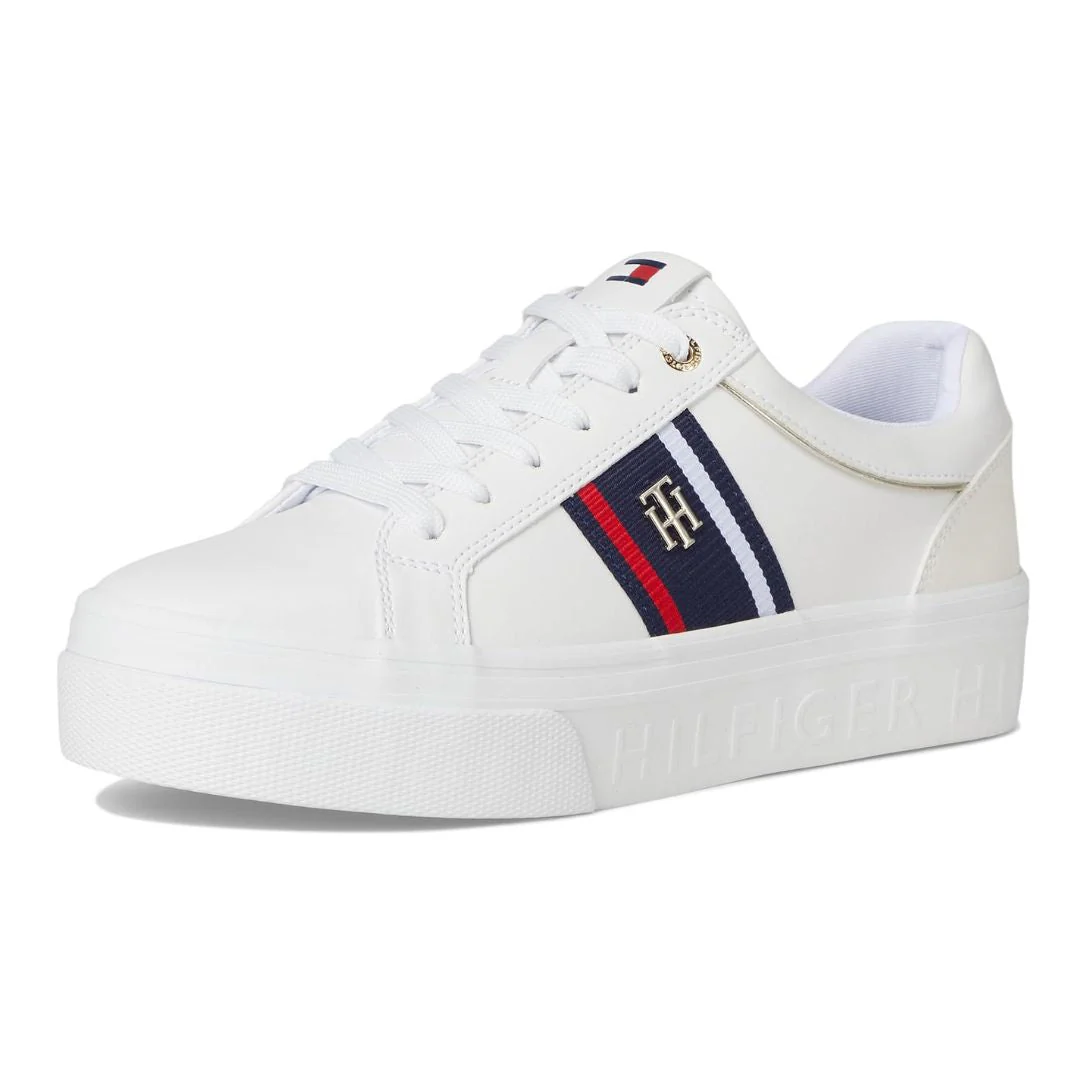 Tommy Hilfiger Badria Women's Sneakers - WHT - Image 3