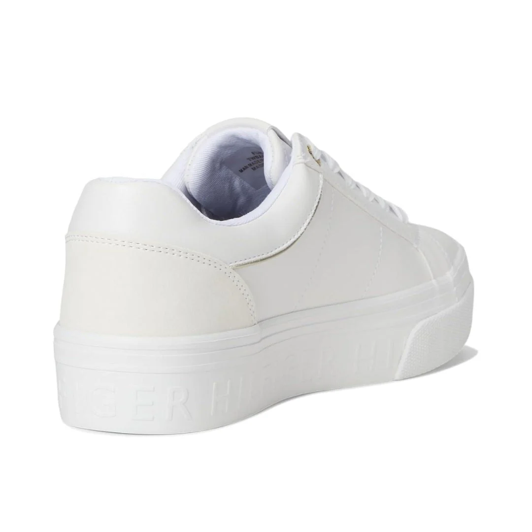 Tommy Hilfiger Badria Women's Sneakers - WHT - Image 5