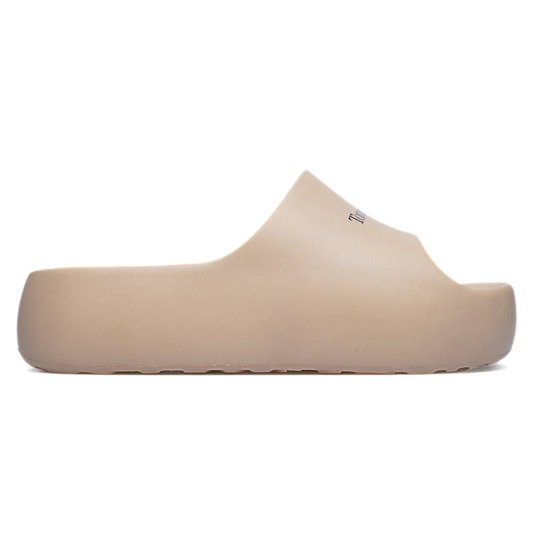 Tommy Hilfiger Chunky Flatform Pool Slides - BEG - Image 3