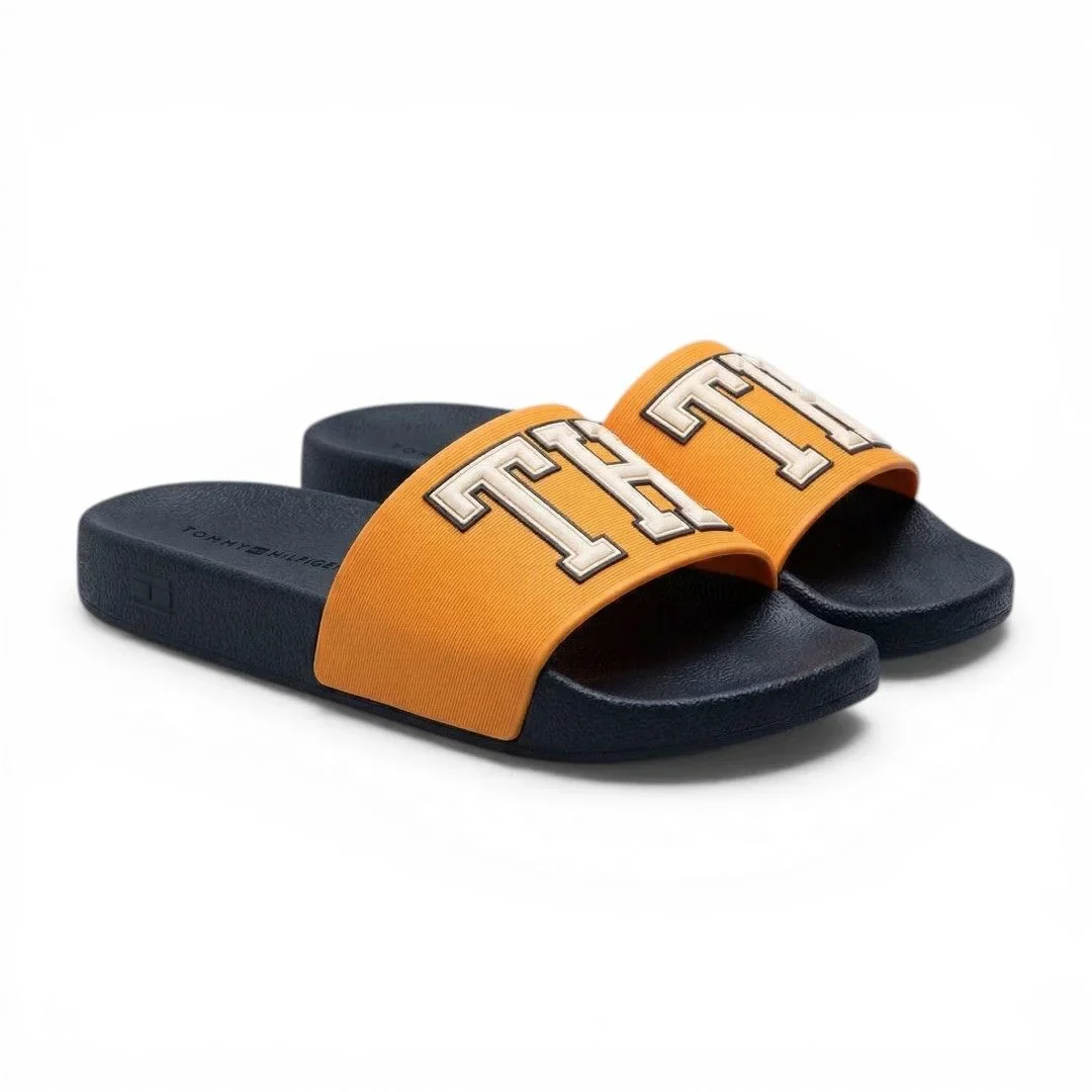 Tommy Hilfiger Dewts TH Slides Men - YEL - Image 2