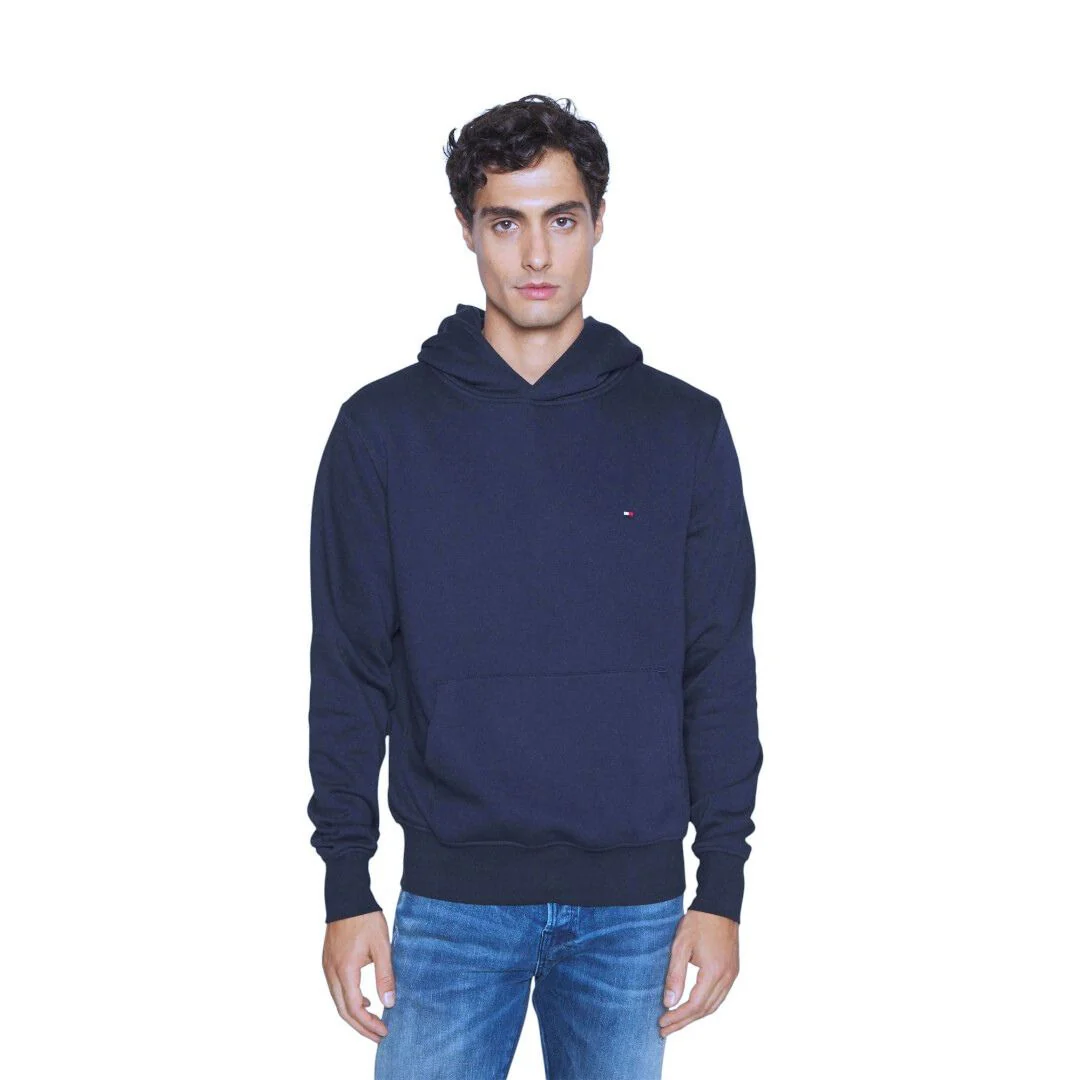 Tommy Hilfiger Flag Logo Hoody Men MW0MW34266-NVY - Image 2