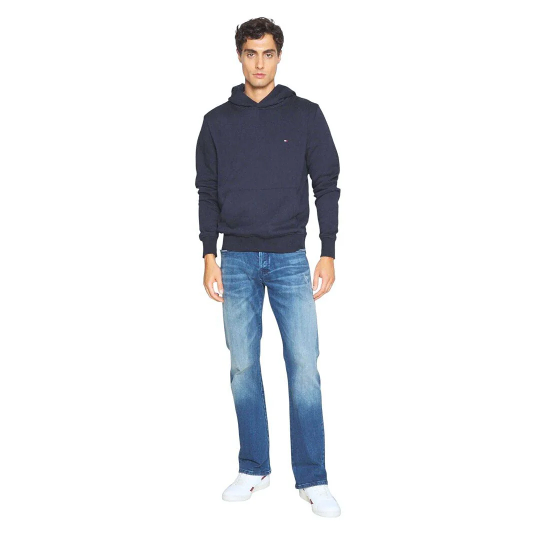 Tommy Hilfiger Flag Logo Hoody Men MW0MW34266-NVY - Image 4