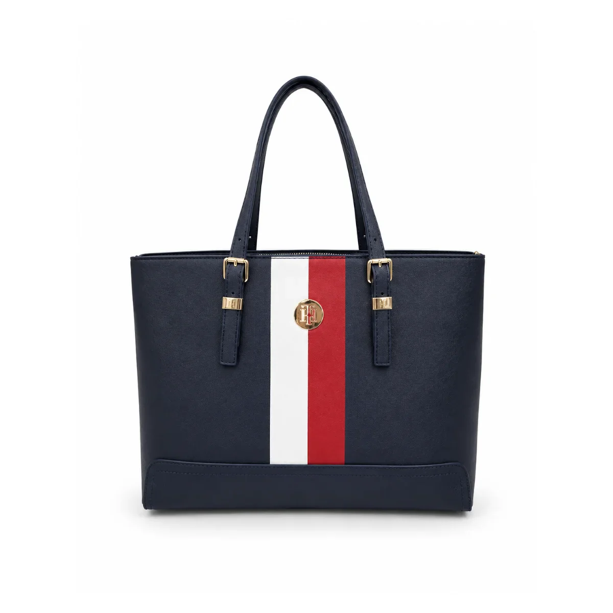 Tommy Hilfiger Honey Med Tote Corp Bag Women -NVY