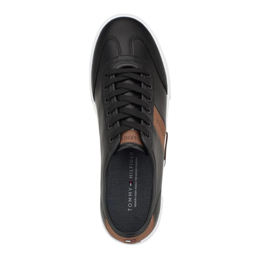 Tommy Hilfiger Pandora 2 Leather Sneakers Men - BLKBRN - Image 3