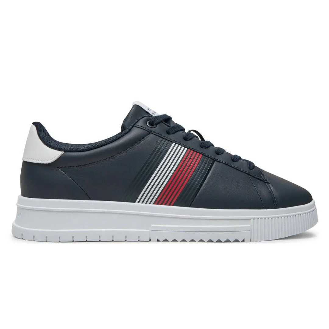 Tommy Hilfiger Supercup Lth Seasonal Sneakers FM0FM05129-NVY