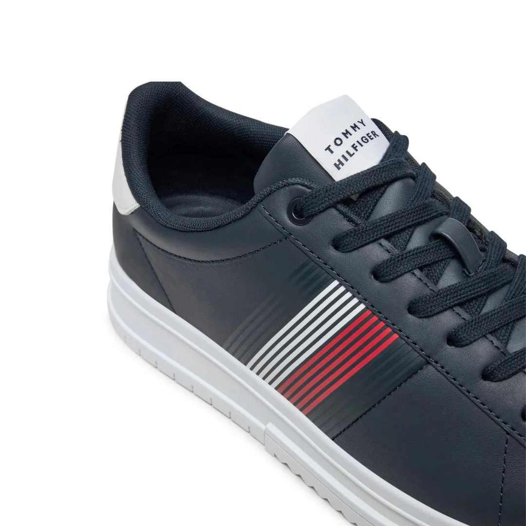 Tommy Hilfiger Supercup Lth Seasonal Sneakers FM0FM05129-NVY - Image 5